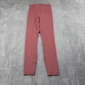 Lululemon Wunder Train High-Rise Tight 25" Women‎ 4 Brier Rose Pink Leggings